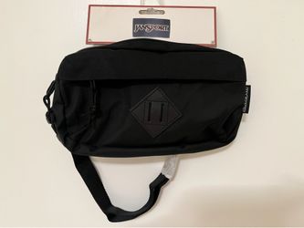 JANSPORT FANNY WAIST PACK BLACK NEW