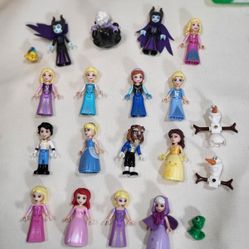 Lego Disney Princess Mini Figures 