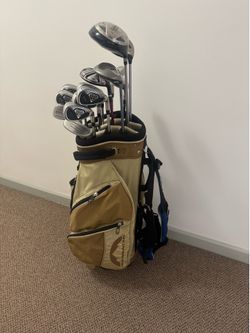 Complete Golf Set: Driver, Wood, Hybrid, Irons, Wedges, Putter, bag, Ect.