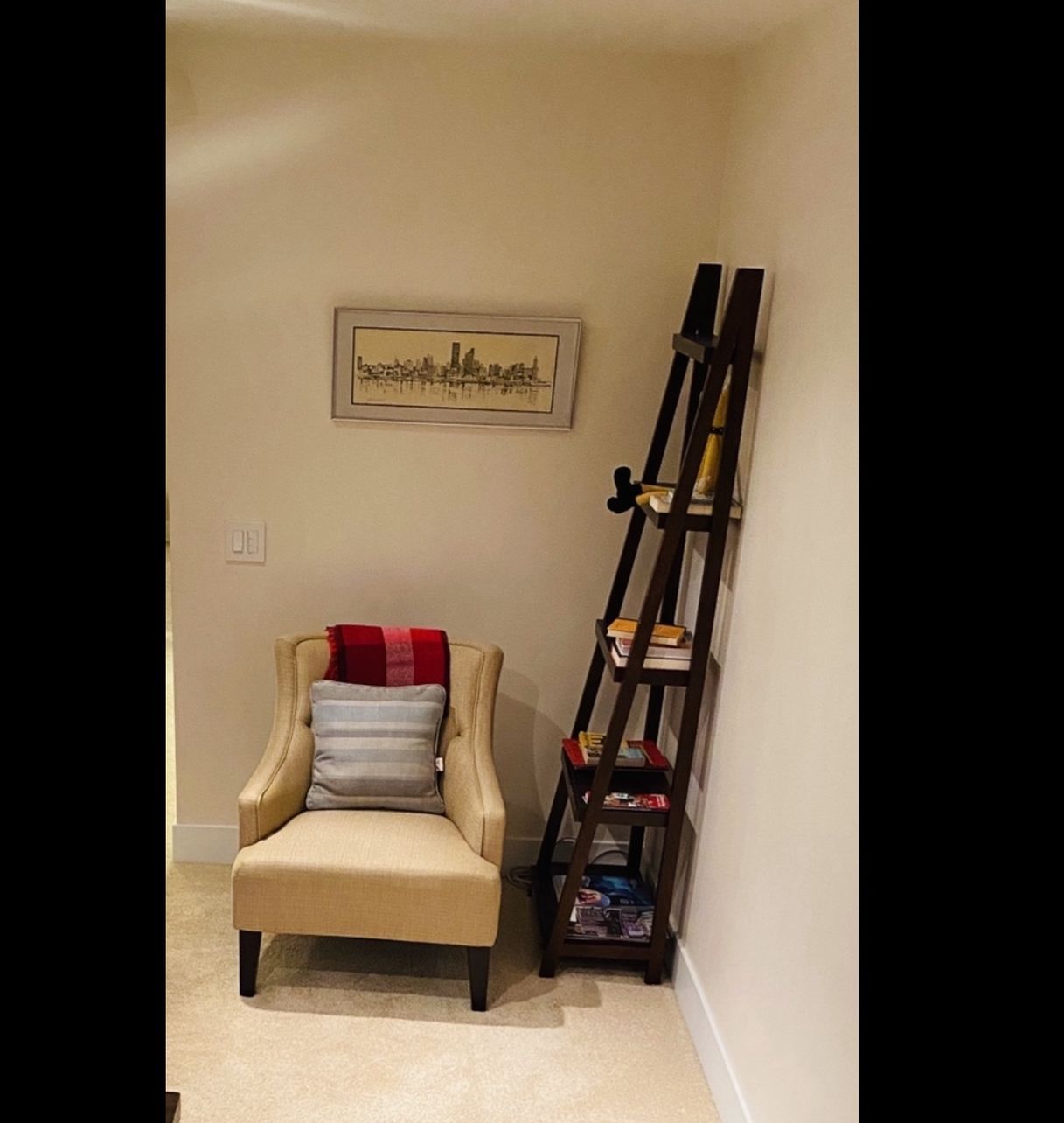A Frame Shelf Ladder Bookcase 5 Shelves