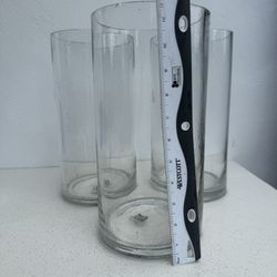 12inch High Large Glass Vases 