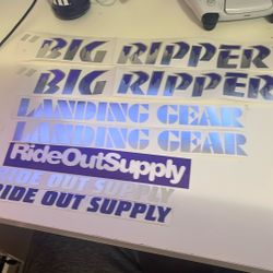 Big Ripper(Sticker kit) Read Description