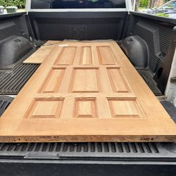 Solid Wood Exterior Door 