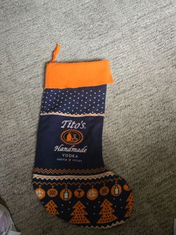 Tito's Handmade Vodka Christmas Stocking