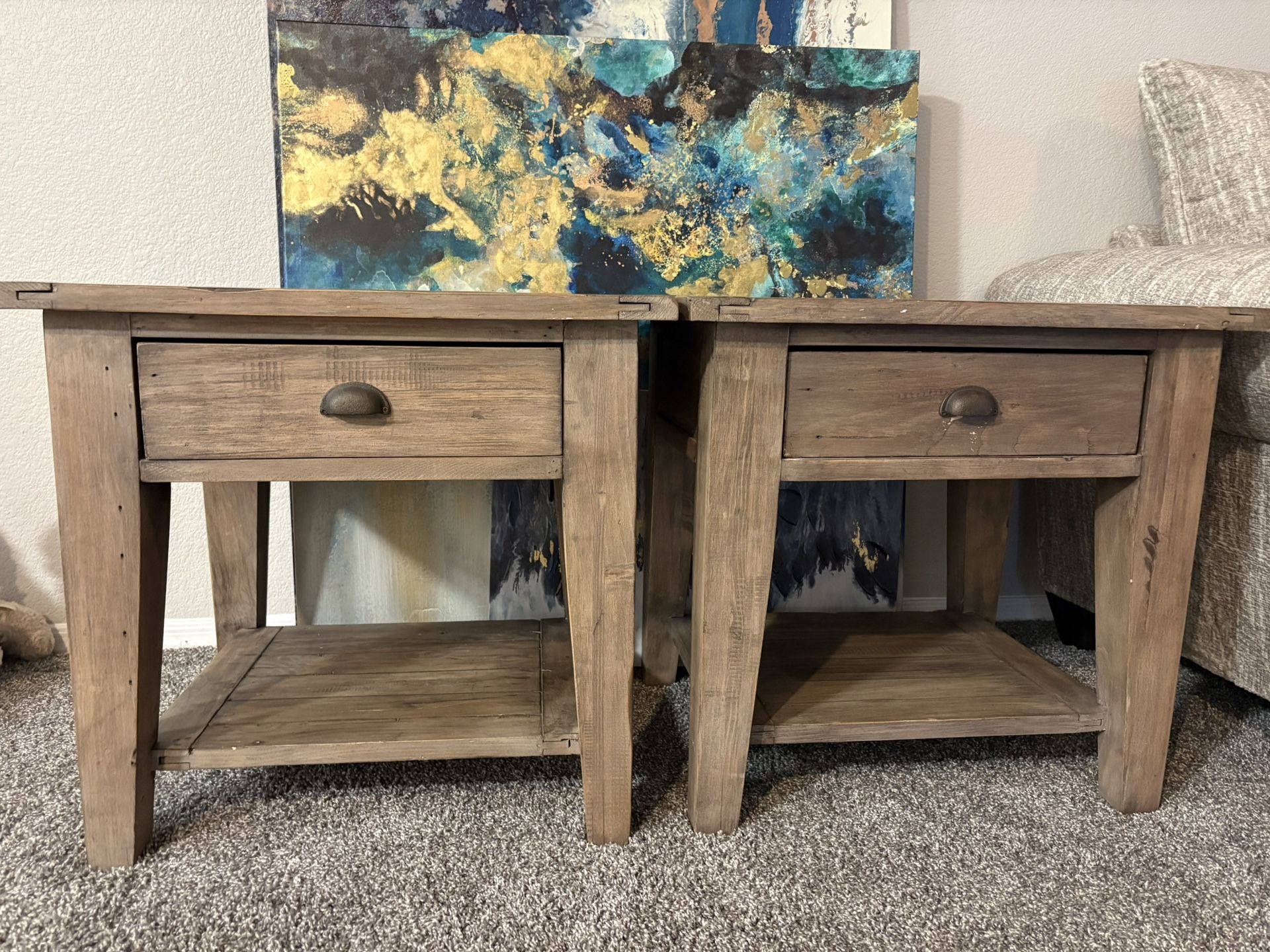 End Tables Solid wood