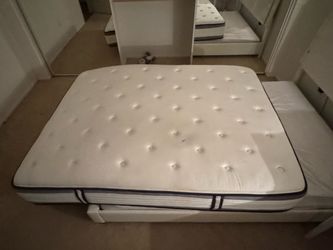 Queen bed  and mattress