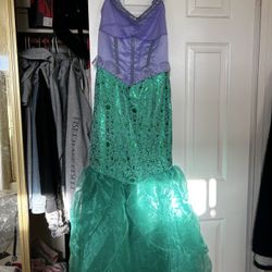 Adult little mermaid costume 