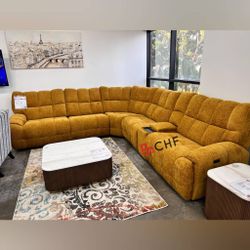 Modern Power Reclining Sectional Sofa // Limited Time Offer 