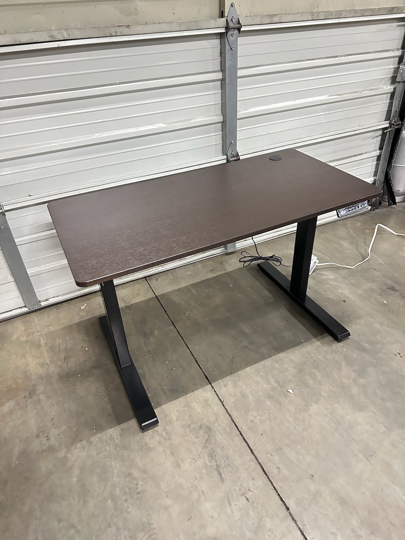 48x24in Electric Power Standing Work Desk 