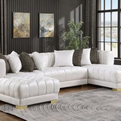 Double Chaise Sectional Sofa 