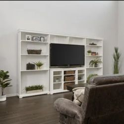 Ikea Liatorp Entertainment Center 