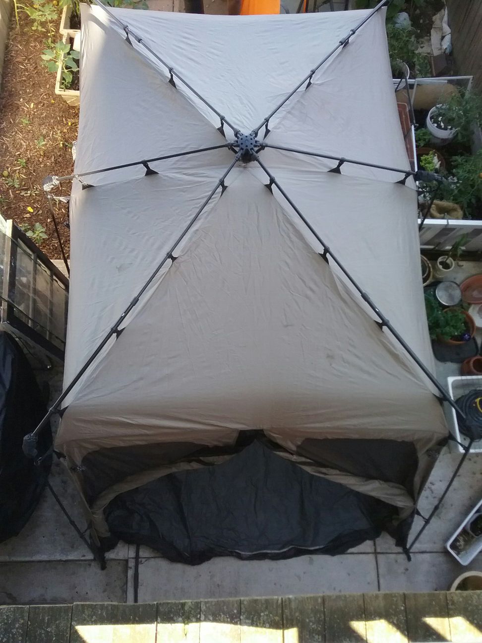 Coleman 6-8 person 2 room pop up tent with rainguard