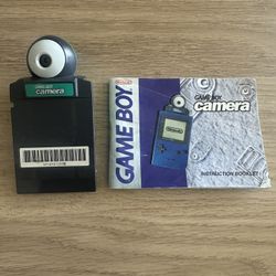 Game Boy Camera With Manual 