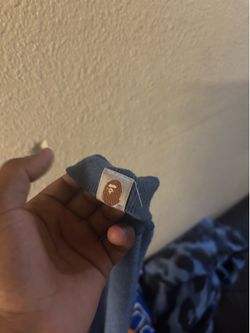 Blue bape  hoodie will trade for a mafia bike or se bike