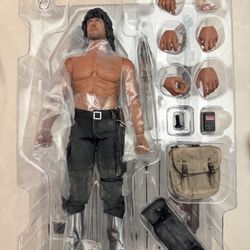 For Sale: Threezero Rambo 3 1/6 Scale Figure DC Marvel Sideshow Funko L@@K!