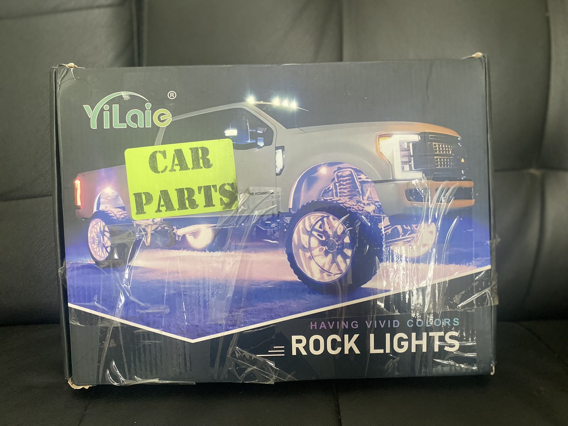 YiLaie Rock Lights for Trucks, 8 Pods RGB LED with Remote Control ( pick up only )$25 FIRM