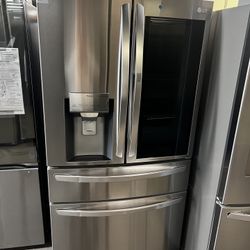 New Open Box Lg Stainless Steel Four Door With Insta View Door In Door