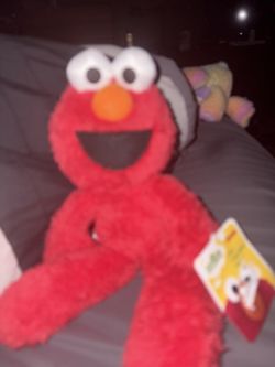 Plush Vintage Elmo With Tag