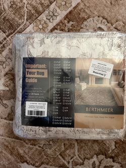Area Rug 5x7 New in Package