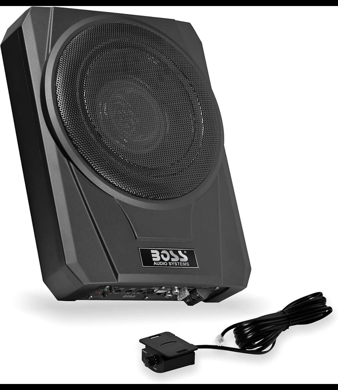 BOSS Audio Systems BASS10 Amplified Car Subwoofer - Low Profile, 10 Inch Subwoofer