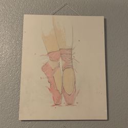 Ballerina Canvas Wall Art