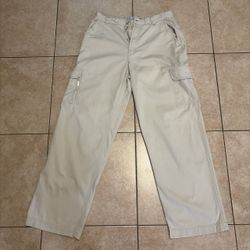 Tommy Hilfiger Cream Cargo Pants (30”)