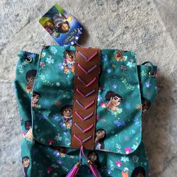 Disney Encanto Leather Tassel Backpack NWT