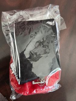 Handcuffs and blindfold