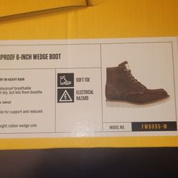 Carhartt 6in. Waterproof soft-toe moc wedge boots 