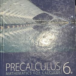 Mathematics For Calculus 6 Edition 