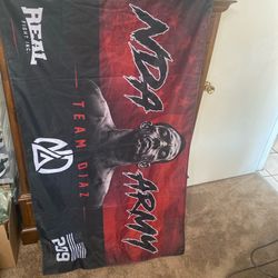 MMA Nate Diaz camp flag