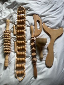 Wooden Massage & Wellness Tools – Set