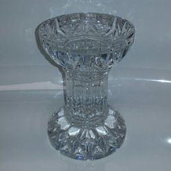 Waterford Crystal Pillar Candle Holder