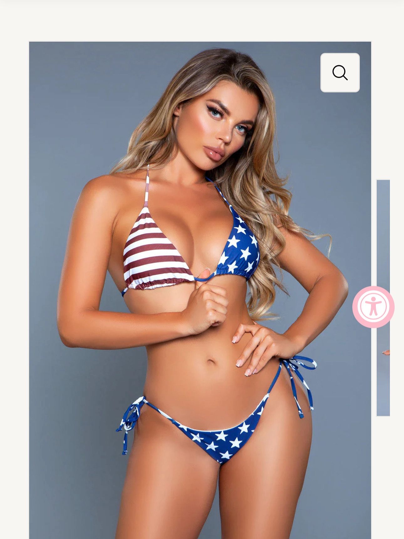Patriotic Bikini Set Just In Time For 4th of July!
