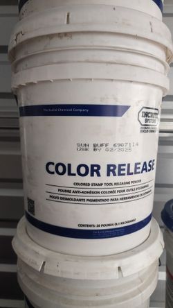Concrete Color Release