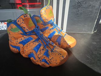 Adidas Kobe Bryant Crazy 8 All-Star Orange Blue Splatter G98386 Size 5.5