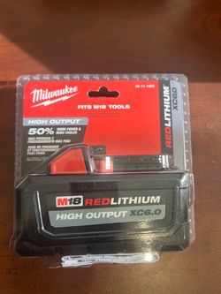 Milwaukee M18 Red Lithium XC6.0 Battery