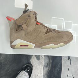 Jordan 6 Travis Scott British Khaki Size 10.5