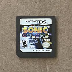 Sonic Colors Nintendo DS