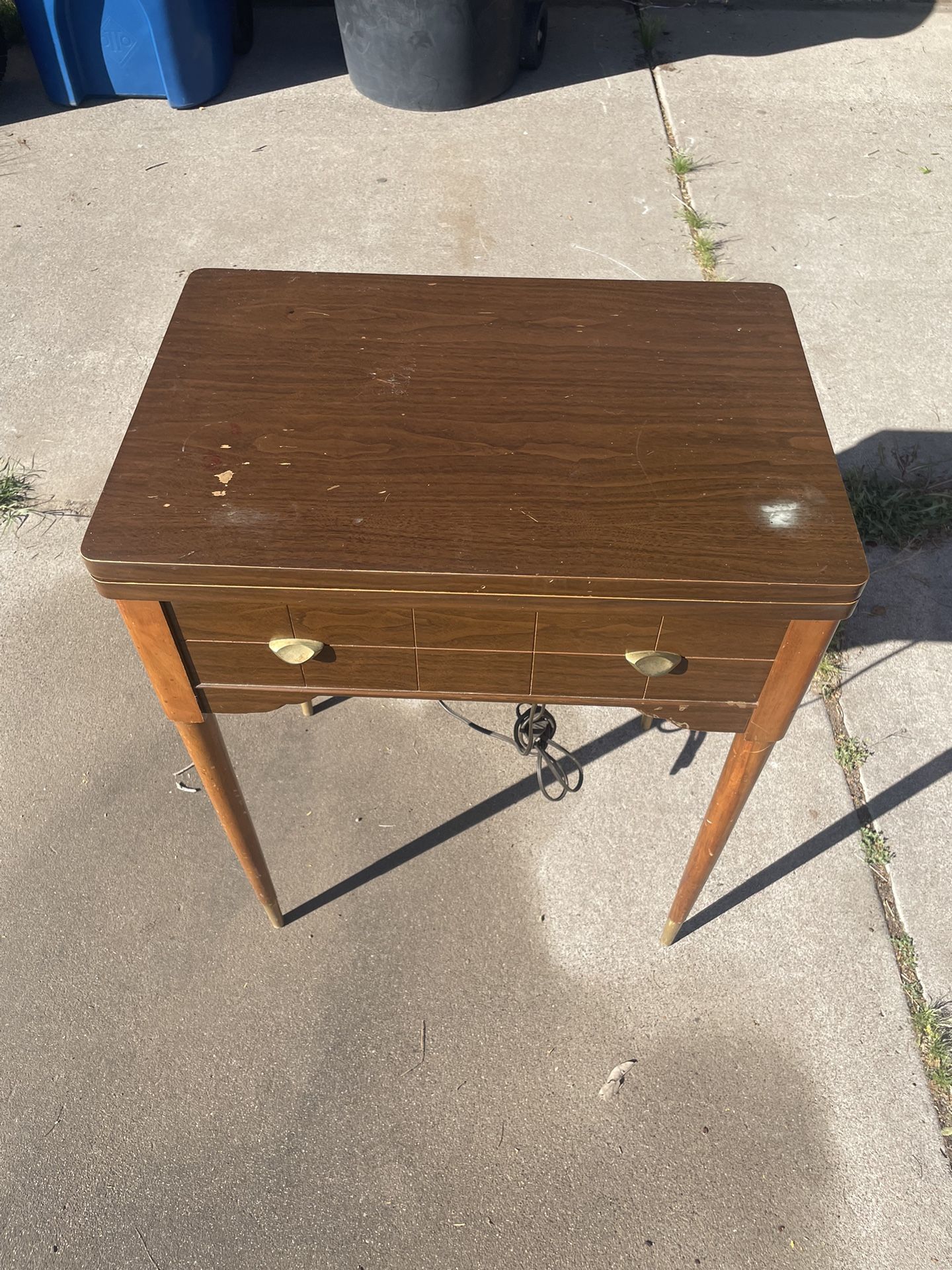 Singer Sewing Table Antique 