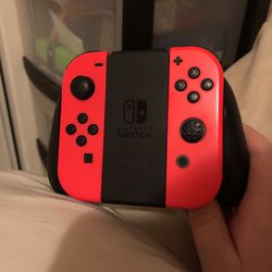 Nitendo Switch Perfect For Tv But With Hand Gel The Screen Is Cracked And Has All Accessories Except Games
