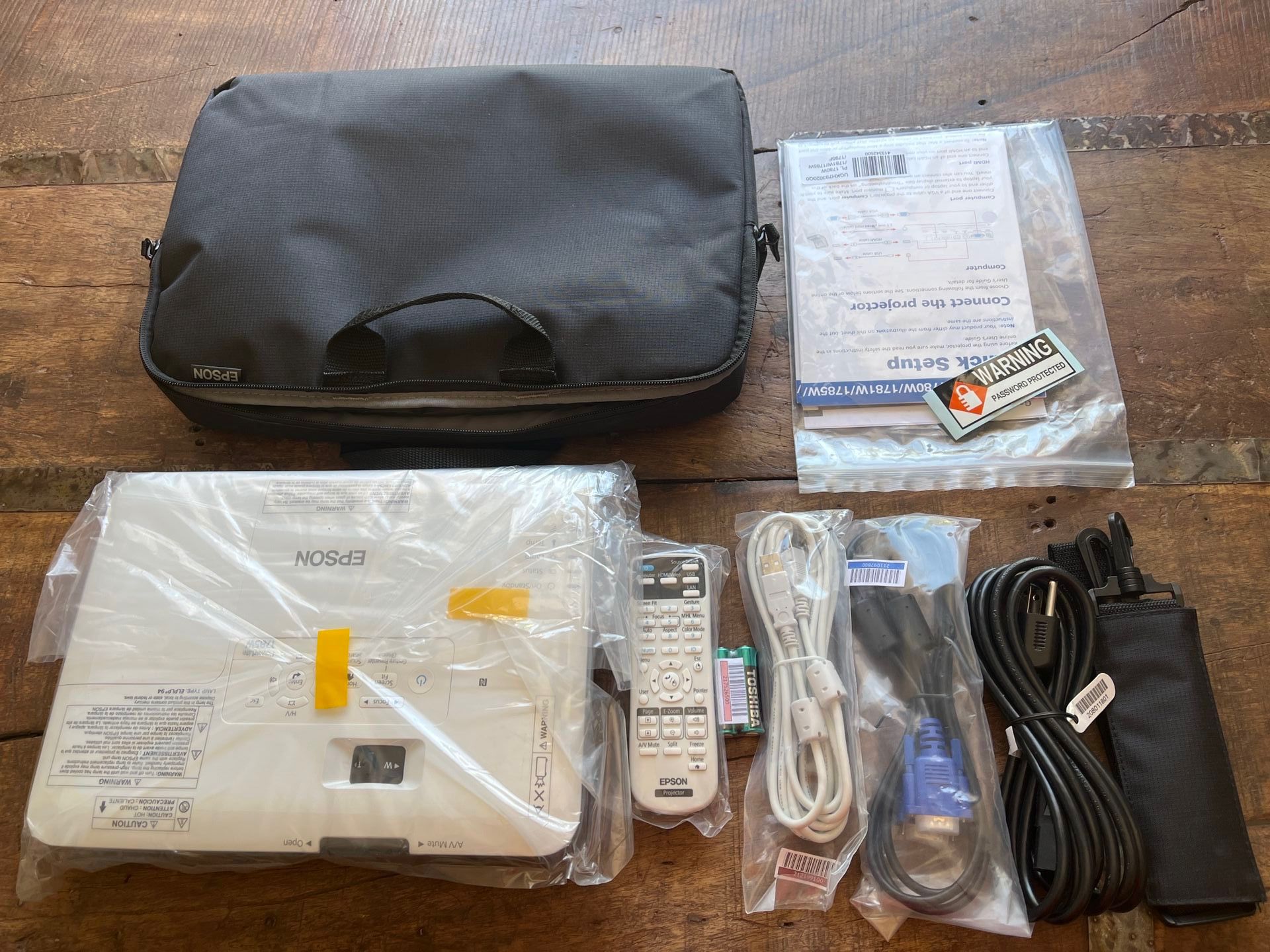 Brand-New Epson Home Cinema Projector – Never Used!
