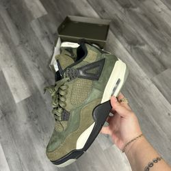 Jordan 4 Retro Craft Olive 