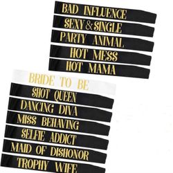 Bridal Party Sashes