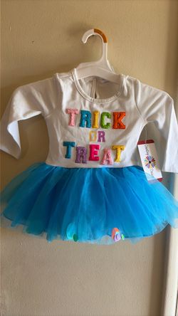 New!!!Counting Daisies Trick or Treat Halloween Tutu Dress