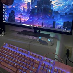 Whole Gaming Pc Setup (custom Built)