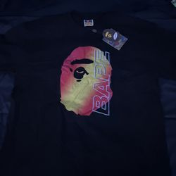 Bape Electro Neon T Shirt Size XL