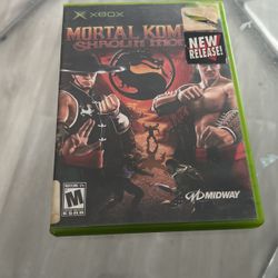 Mortal Kombat Shaolin Monks For Xbox 