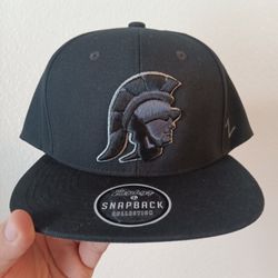 USC Trojans Zephyr Snapback Collection Black/Grey Adjustable Hat