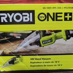 Ryobi 18v Hand Vacuum (PCL705B) 